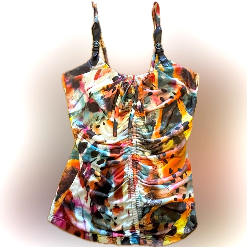 Apple Bottoms Multi Colored w/faux leather buckles - S/P